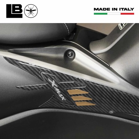 Adesivi gel 3D protezioni boomerang compatibili con Yamaha Xmax 125-300 dal 2023